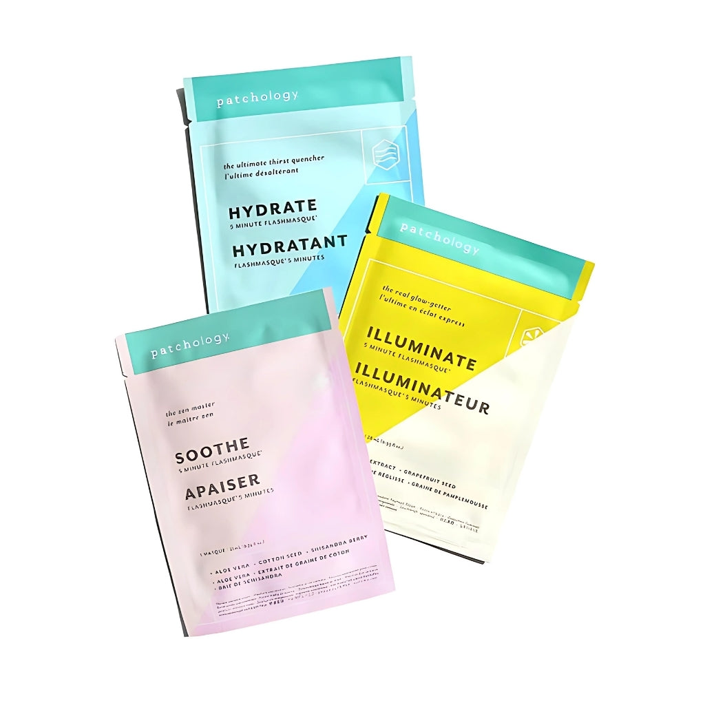 FlashMasque® Perfect Weekend Sheet Mask Trio Kit